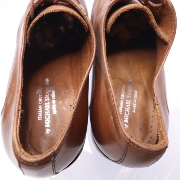 7020   MICHAEL SHANNON 7020 Italian Couture  Leather  Shoes  size us 11.5 main image 9